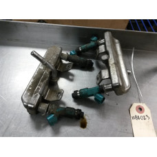 108R023 Fuel Injectors Set With Rail For 12-14 Subaru Impreza  2.0